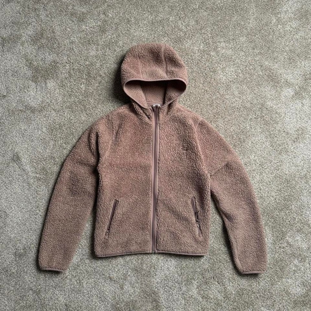 TNA "PALE PINK" ASTRO FLEECE JACKET